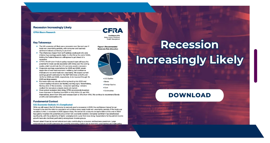 Trade Uncertainty and Consumer Strain Elevate Recession Risk