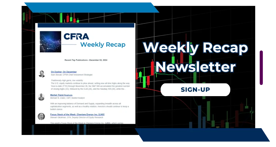 CFRA Weekly Recap Newsletter